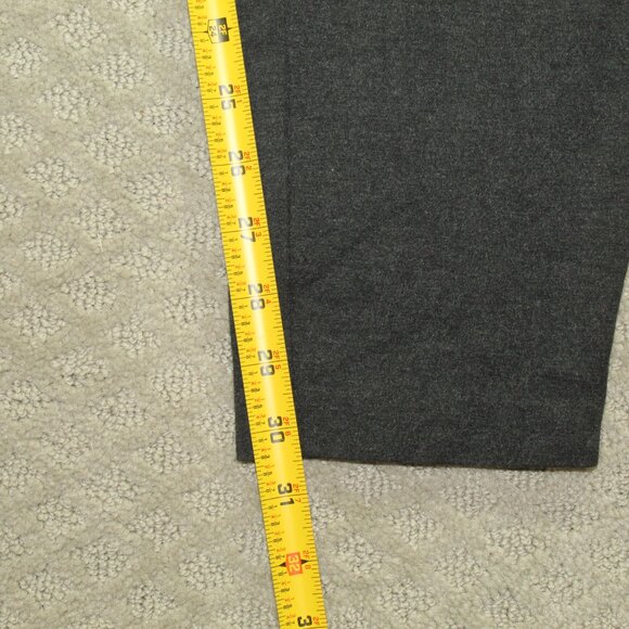 J. Crew Women's Size TXL Charcoal Grey Pixie Ponte Back Zip Dress Pants - Picture 4 of 5